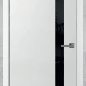 Межкомнатная дверь Скай-10 черный лакобель