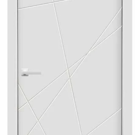 Межкомнатная дверь Стокгольм белая эмаль