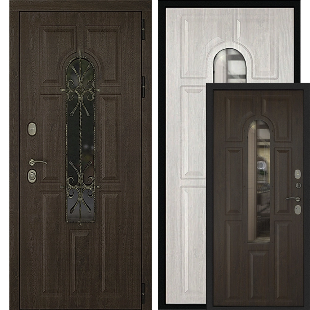 Уличная дверь Лион термо