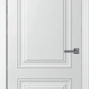 Межкомнатная дверь Нео-2 белая эмаль