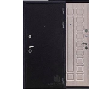 Входная дверь Спартак антик темное серебро/беленый дуб