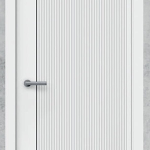 Межкомнатная дверь Синди-5М белая эмаль