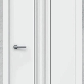 Межкомнатная дверь Синди-7М белая эмаль