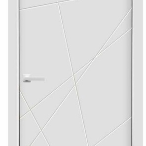 Межкомнатная дверь Стокгольм белая эмаль