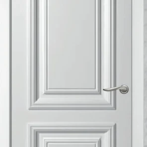 Межкомнатная дверь Дебют-2 белая эмаль
