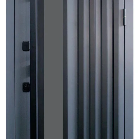 Входная уличная дверь Белгород металл RAL 7024