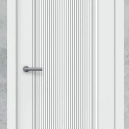 Межкомнатная дверь Рим-1Ф белая эмаль