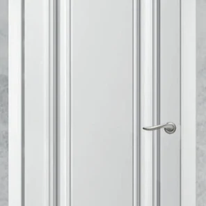 Межкомнатная дверь Дебют-1 белая эмаль