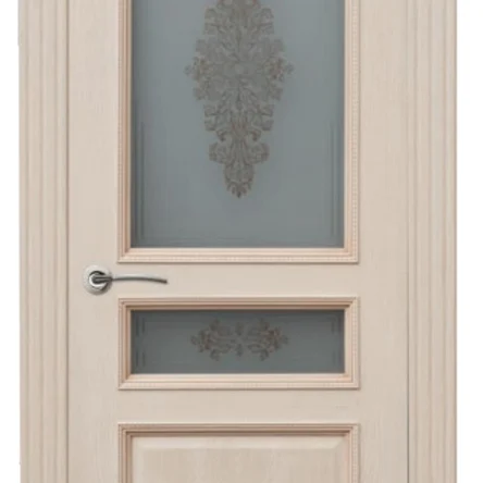 Межкомнатная дверь Альба ясень карамельный патина