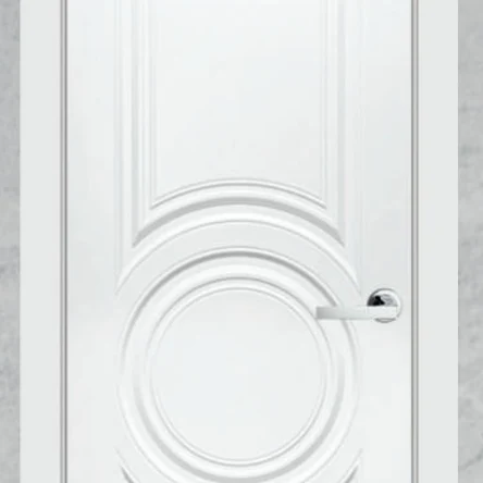 Межкомнатная дверь Симпл-4 белая эмаль