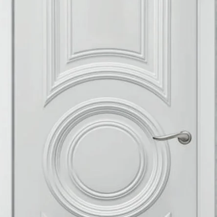 Межкомнатная дверь Дебют-5 белая эмаль