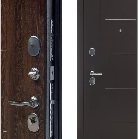 Входная дверь Максима медь/дуб филадельфия конъяк