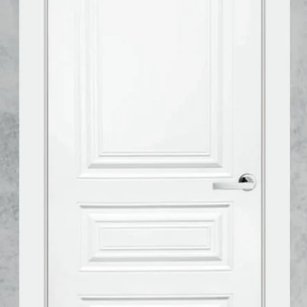 Межкомнатная дверь Симпл-3 белая эмаль