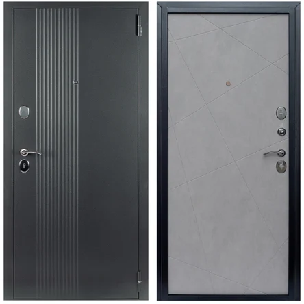 Входная дверь Алтай А60 серебро