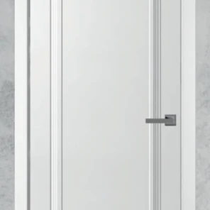 Межкомнатная дверь Уно-1 эмаль ,цвет белый