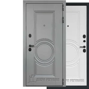 Входная дверь ML-16 внаружи панель МДФ ПЭТ 118 Феникс/внутри МДФ панель ПЭТ 110 Эльбрус