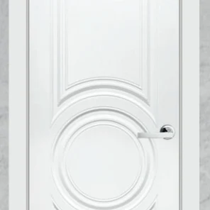 Межкомнатная дверь Симпл-4 белая эмаль