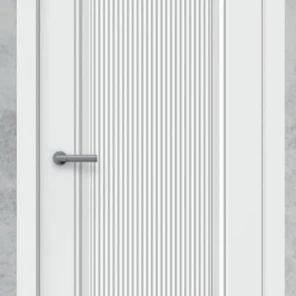 Межкомнатная дверь Рим-1Ф белая эмаль