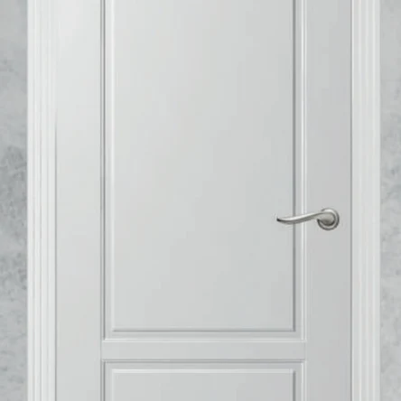 Межкомнатная дверь Скай-2 эмаль цвета белый,ваниль,RAL7047, светло-серый