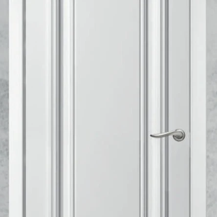 Межкомнатная дверь Дебют-1 белая эмаль