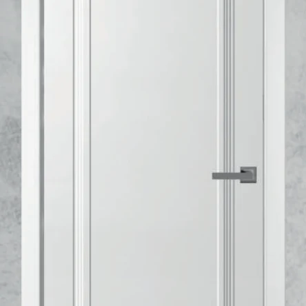 Межкомнатная дверь Уно-1 эмаль ,цвет белый