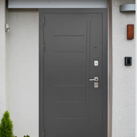 Входная дверь Букле черный