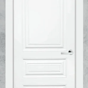 Межкомнатная дверь Симпл-3 белая эмаль